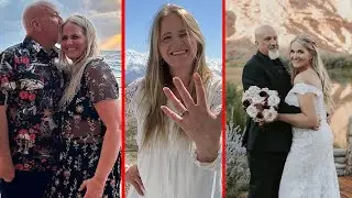 Christine Brown is ecstatic about the instant she fell in love with David Woolley, her new husband.