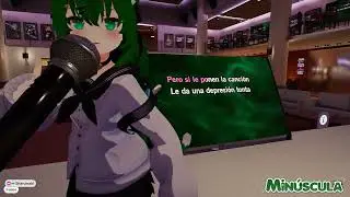 VTUBER cantando TUSA (se enoja y luego baila)
