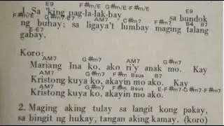 Mariang Ina Ko - Fr. Manoling Francisco SJ/Onofre Pagsanghan | Marian Song (w/ 2nd voice)
