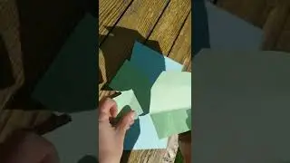 Children crafts ideas: 2 in 1 - gift envelope and greeting card very easy without template