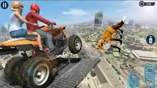 ATV Taxi Driver Simulator 2021 - Realistic Taxi Driving Game |  Android Gameplay | simulation games