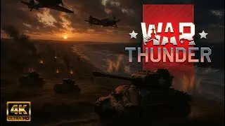 WAR THUNDER / DIDACTICIEL AVIATION #5 / DECOLLAGE ET CONTR&Ocirc;LES DE VOL DE BASE / 4K