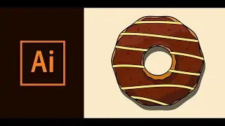 Donut Vector Art | Adobe Illustrator | Tutorial