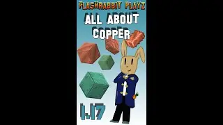 ALL ABOUT COPPER | MINECRAFT 1.17 #SHORTS