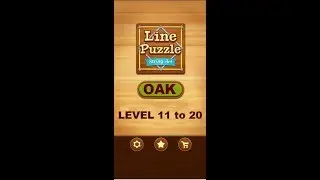 Line Puzzle: String Art Oak Level 11 to 20 Walkthrough | LinePuzzle: String Art Oak Levels
