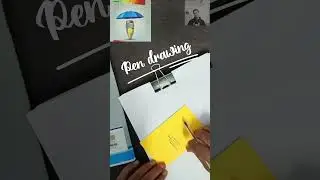 @ pen drawing  on sticky notes in just 1 min