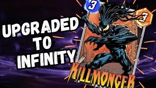 Killmonger Venomized Variant Upgraded to Infinity - Marvel Snap