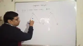 SSS(side-side-side) rule OF congruent triangle