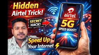 Airtel Hidden APN Settings 🔥 5G Internet Speed Boost | Airtel Fast Net Trick 2026