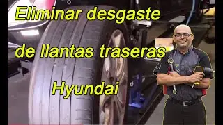 Como corregir desgaste de llantas traseras