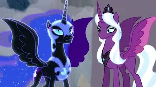 Nightmare moon and queen opaline tribute