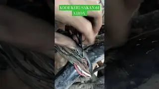 Masalah kode kerusan 61 Airox#kode61#yamaha#shorts