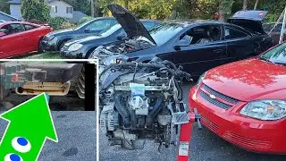 Замена датчика масла Chevy Cobalt (утечка масла в ЭБУ через провод, соединяющий их оба)