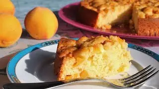 BOLO CASEIRO DE PÊSSEGO | Melhorar bolo de iogurte com fruta | Sobremesa com duas apresentações
