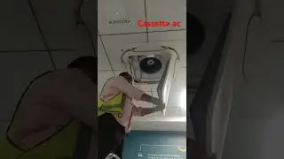 Cassette ac#filter remove#cleaning#accooling# short#viralshort