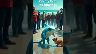 Shocking! Baby-Stingray Hybrid Creature Attacks Dog on Beach Before Vanishing in Ocean