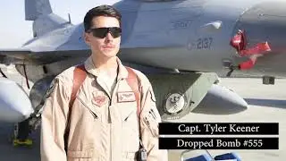 555th Expeditionary Fighter Squadron Drops 555th Bomb