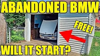 Вот как я БЕСПЛАТНО получил брошенный и редкий BMW E30 и что я с ним делаю! Обязательно посмотрите!
