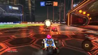 Rocket League 1v1 with leader AsAp Chinoo Close game