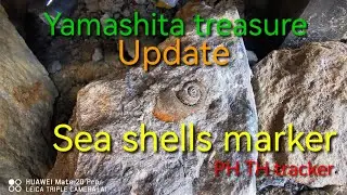yamashita treasure site update/ sea shells marker/hard cement cover/PH TH tracker