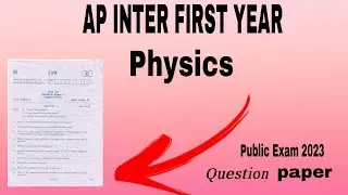 AP Inter First Year Public Question Paper/Guess Papers/Model Papers/#viral #trending #youtube🔥🔥