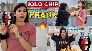 JOLO CHIP PRANK on SISTER 🥵 | WORLD'S HOTTEST JOLO CHIPS🔥 | JOLO CHIPS PRANKS | JOLO CHIPS CHALLENG