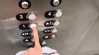 12,813: Aug 22: KONE Slap-Modded 1993-94 Otis Series 1 Hydraulic Elevator at Ross in Burbank, CA