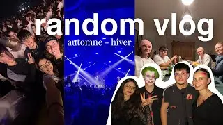 vlog entre copains - raclette, raptown, halloween, bowling... 🍂⭐️