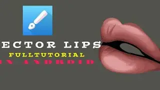 How to make vector lips  !! infinity design  !! pdn art' !! Vector Art series #1 !!