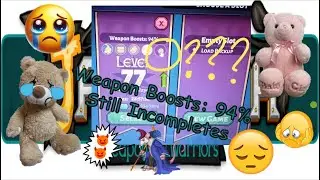 Robert BB He's Didn't Get Any Weapon Boost Last Badges Still Very Sad🐻😞😢✪