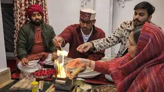 Parivar ke sath kiya Hawan 🔥😀