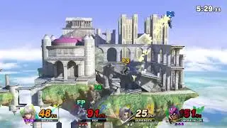 Amiibo vs Me vs Strobin vs Ben