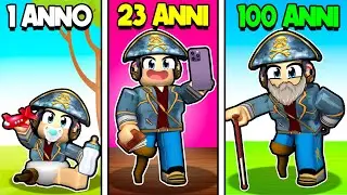 100 ANNI DI VITA IN UN GIORNO SU ROBLOX!