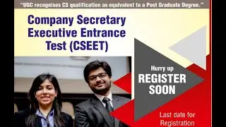 CSEET May 2021 Exam date and Last Date to register in CSEET, how to apply ICSI