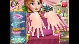 Ice Princess Nails Spa (Холодное сердце: маникюр Анны)