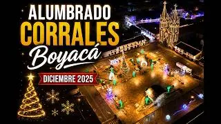 Alumbrados en Corrales Boyacá