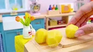 Top of street food 🥰 mini food cooking 😚