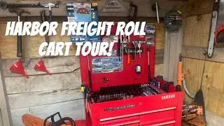Tour of my 5 drawer roll cart!
