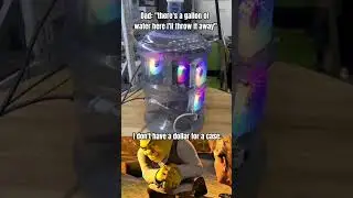 When you don't have money for the case #pcgamer #pcgaming #gamingpc #pcbuild