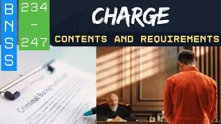What is Charge? Contents of charge under BNSS in Tamil | Alteration of charge and it's effect