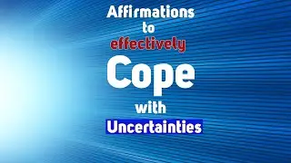 Coping With Uncertainties #shorts