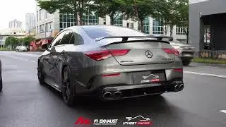 Mercedes Benz C118 AMG CLA45s | FI Exhaust | Sport 200 Cell Downpipe