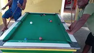 Bernardo vs Zezinho na Sinuca no par ou ímpar 