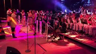 Sängerin Alexandra Jörg - Its raining men - live mit Fun & Brass 2016