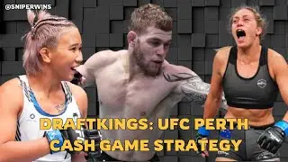 UFC Perth: DraftKings Cash Game Lineup Picks & Strategy