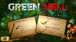 Green Hell - Fishing Rods and Hooks Tutorial | How to Fish in Green Hell! | Survival Tips & Tricks!
