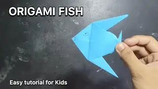 ORIGAMI FISH | EASY TUTORIAL FOR KIDS | ORIGAMI WONDERS
