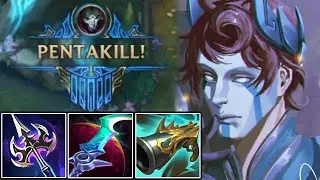 The ENEMY FF'D After I PENTAKILLED THEM With This *NEW* JHIN BUILD | Jhin Mid  | 12.8