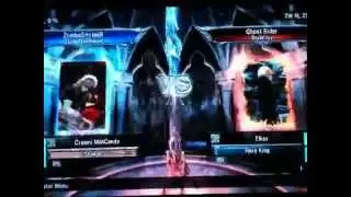 Zombie Stripper versus Ghost rider in Soul Calibur 5