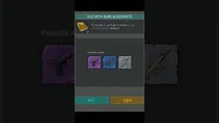 Opening File with rare blueprint- Last Day on Earth: Survival | Ldoe #Shorts